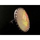 Hellrosa opalähnlicher Ring Modeschmuck Fingerring