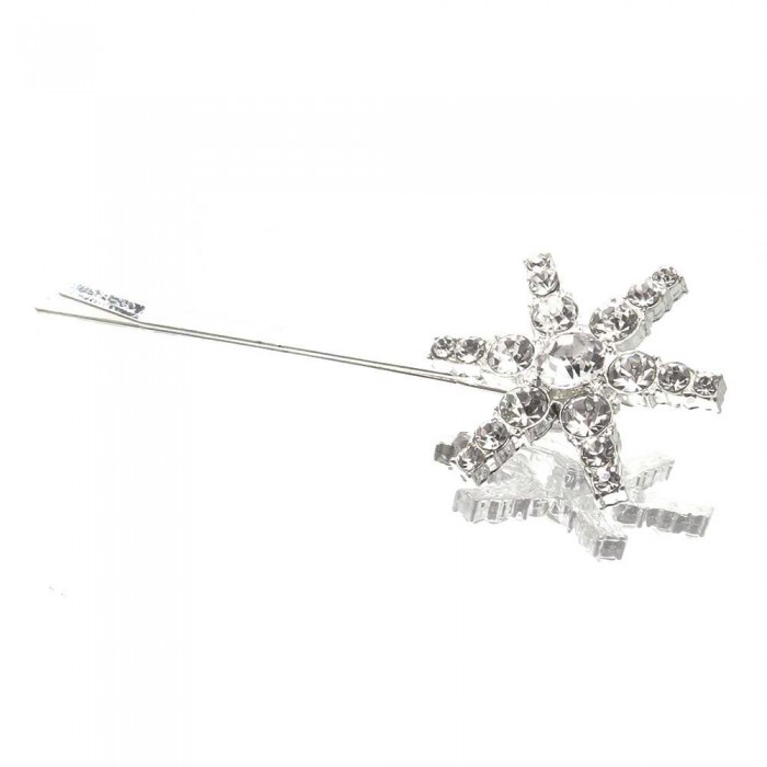 Vivinani - Haarnadel mit Strass Stern Durchmesser 28mm Modeschmuck Haarschmuck